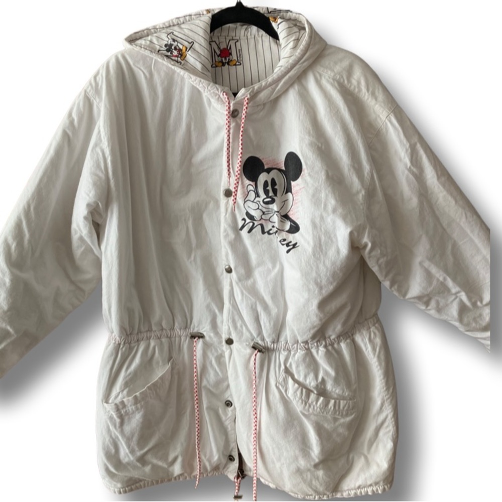 Vintage 90s Authentic Reversible Disney Mickey Jacket